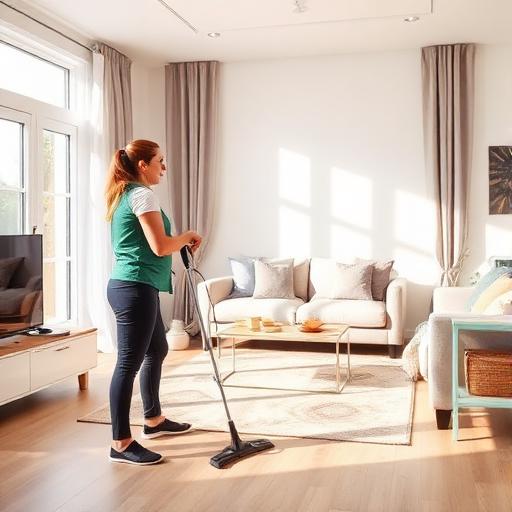 Philian cleaning team at work